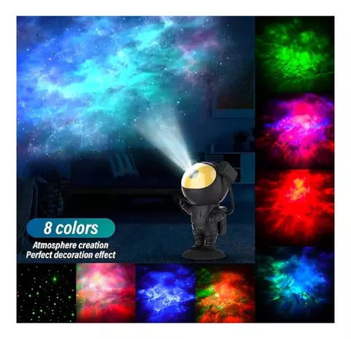 Astrolyte astronauta proyector auroras