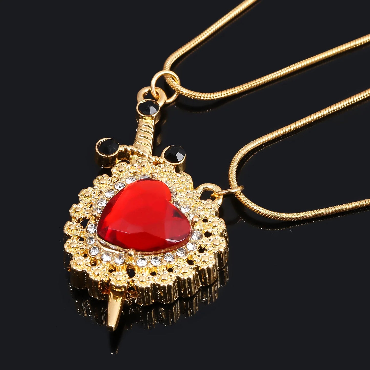 Collar Corazón y Espada❤️