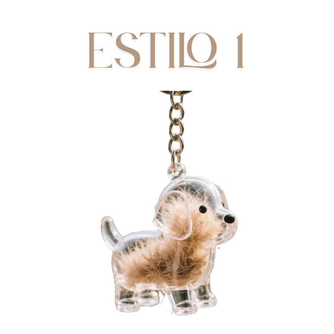Llavero Pelaje del Alma | Mini Recuerdo Peludo