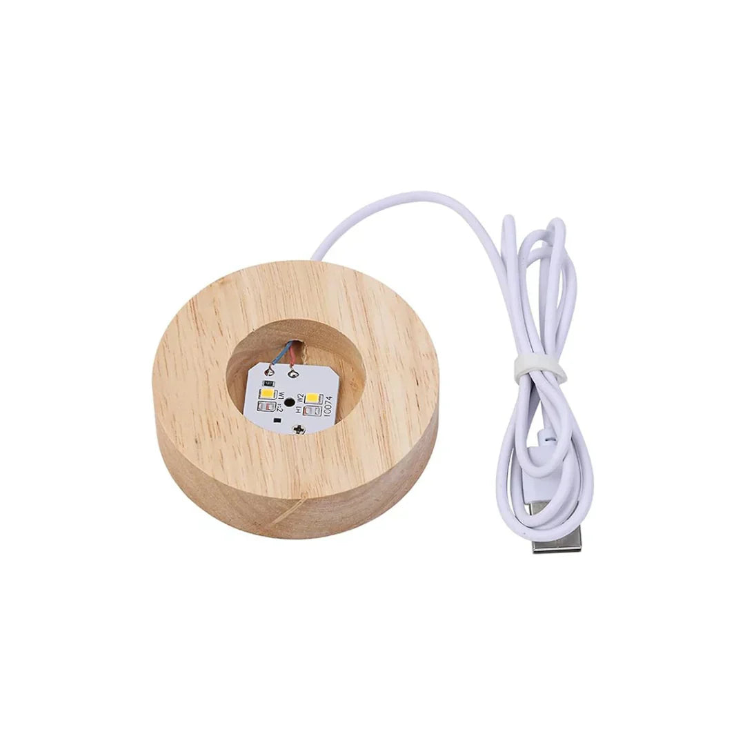 Esfera luna , saturno , galaxia , astronauta - 3D con base luz led , giro 360 grados tactil