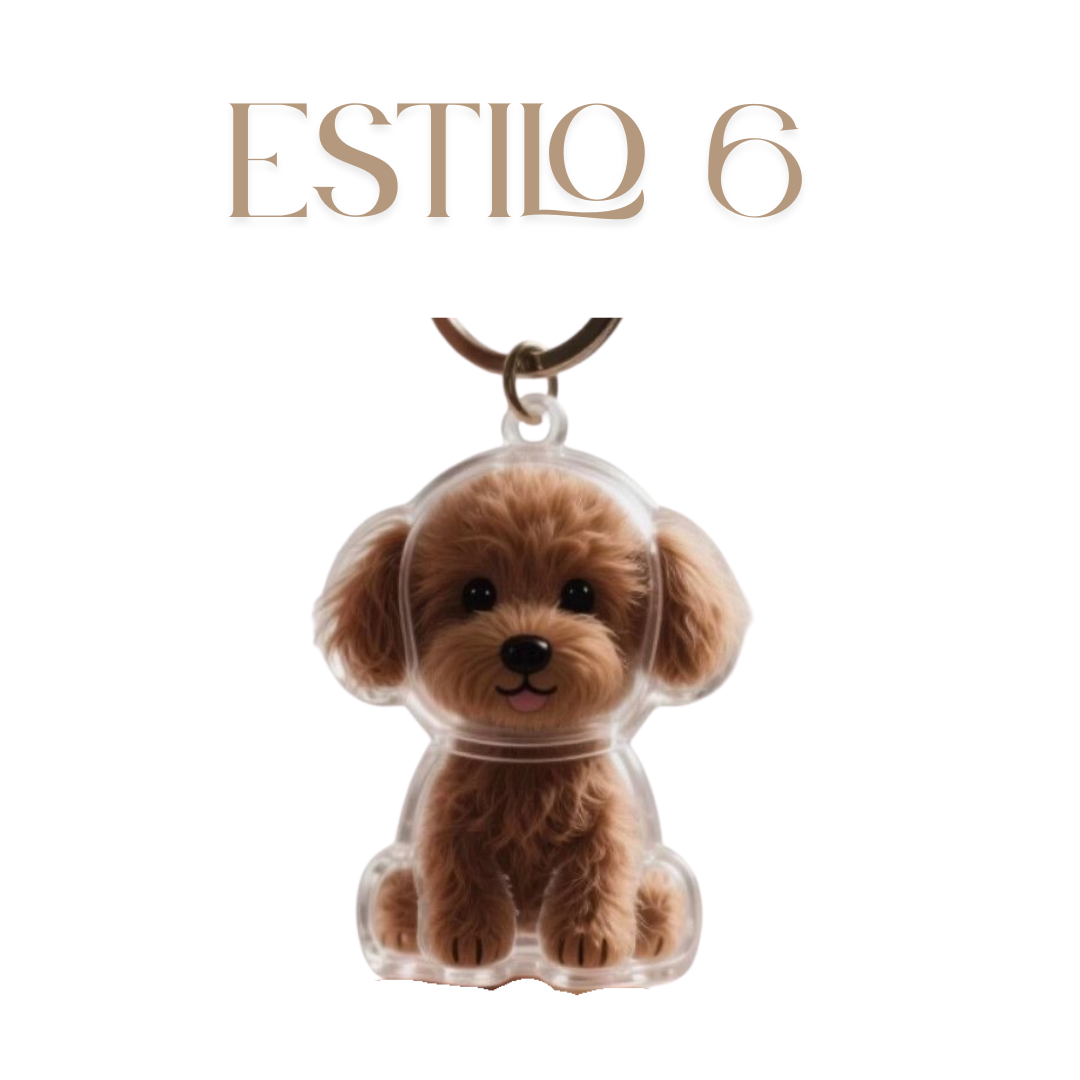 Llavero Pelaje del Alma | Mini Recuerdo Peludo