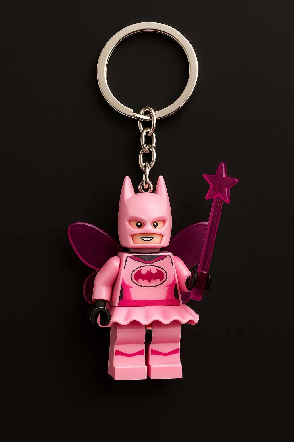 Llavero Batman & Batgirl — Edición Limitada X2