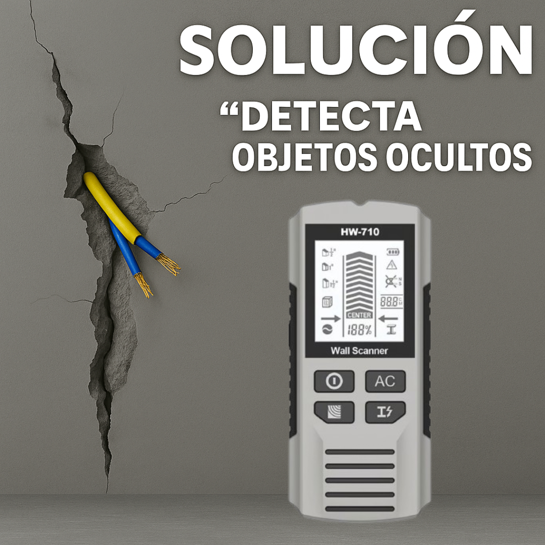 Detector de tuberias detrás de las paredes |metales |cableados| maderas