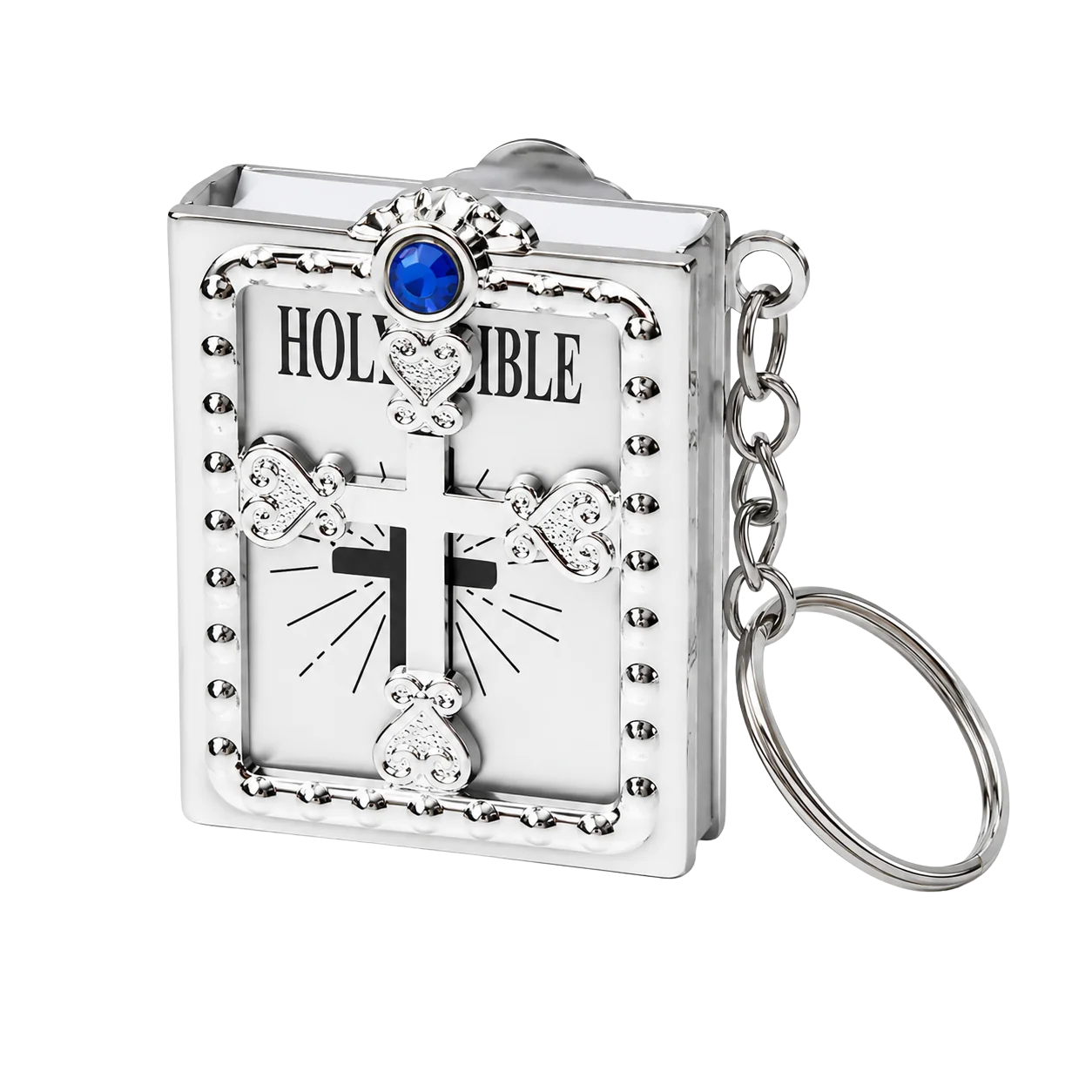 Llavero Mini Biblia Sagrada Protecccion