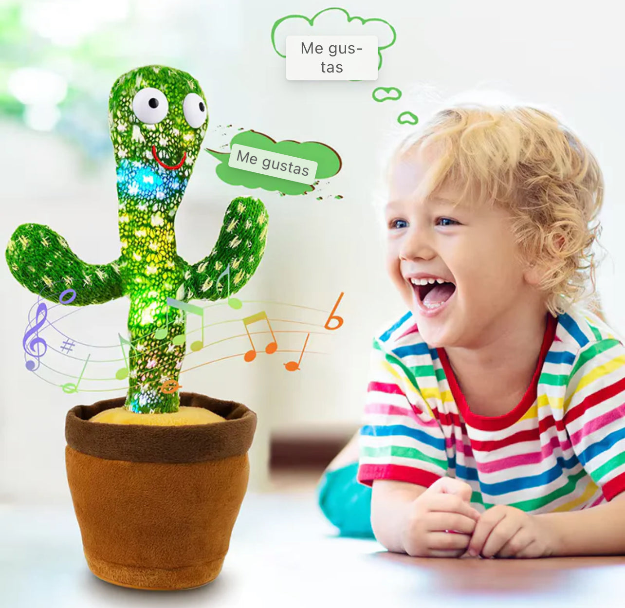Cactus aprendisaje interactivo , bailarín , hablador , musical