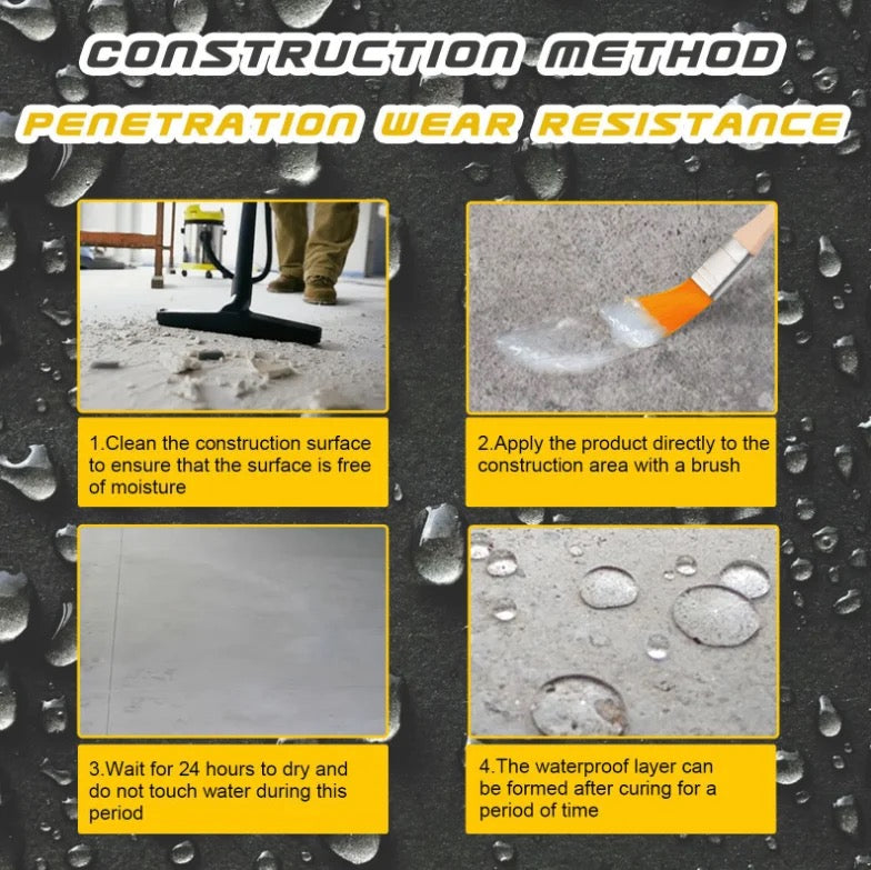 SELLADOR|RESTAURADOR IMPERMEABLE PARA GRIETAS RESISTENTE AL AGUA
