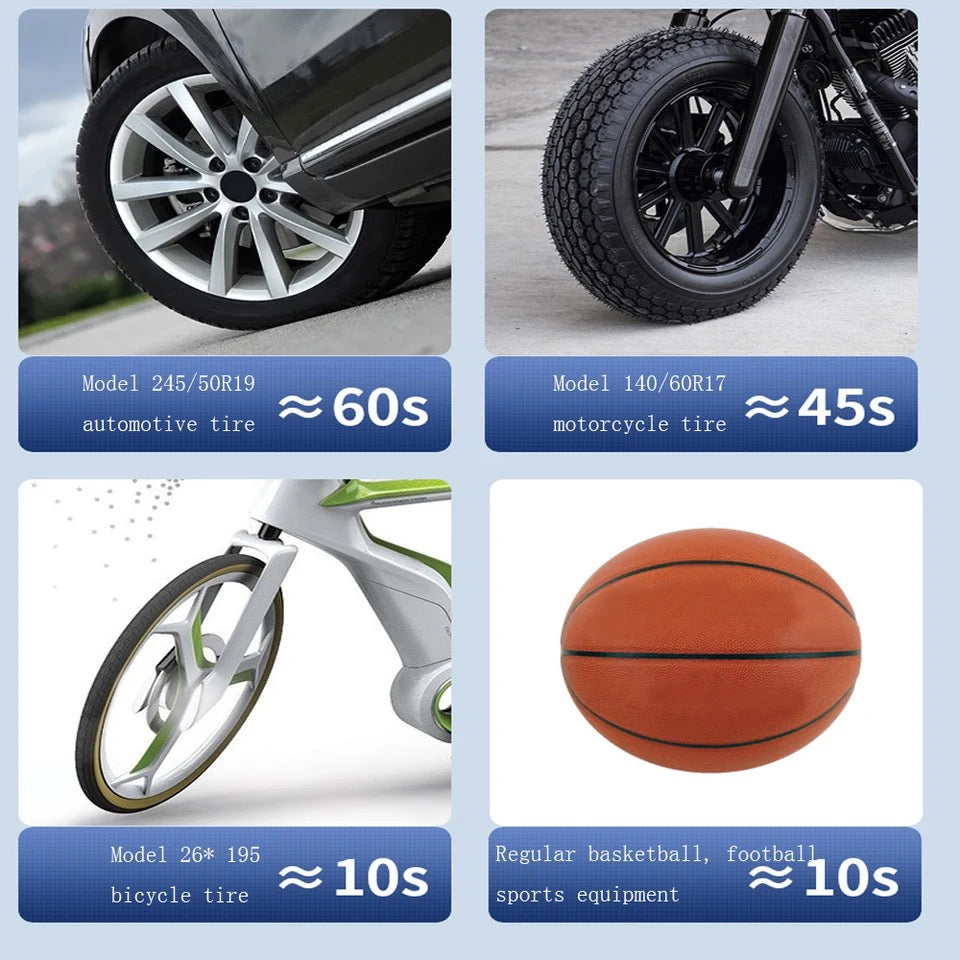 COMPRESOR PORTATIL RECARGABLE