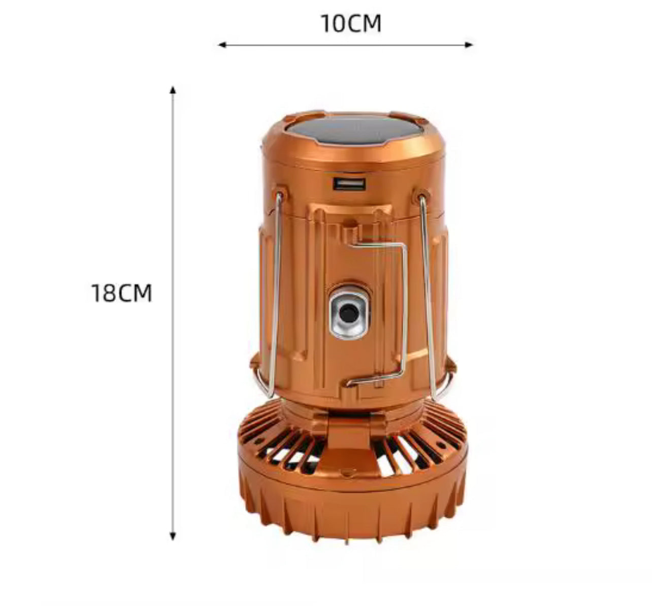 LINTERNA 3 EN 1 , VENTILADOR , Y CARGADOR DE CELULAR