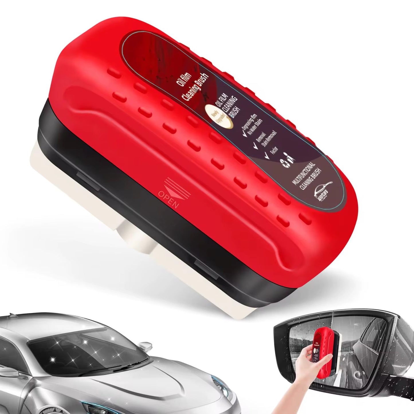 Limpia parabrisas y vidrios impermeables AutoCar - Conducción segura visión perfecta