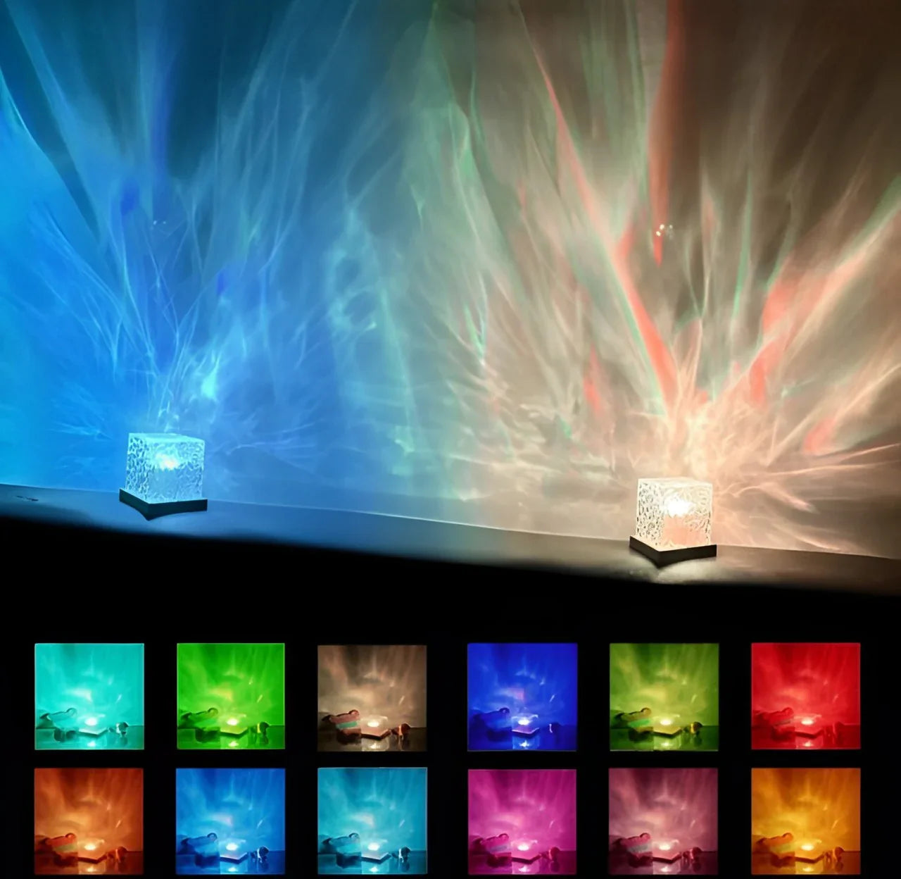 LAMPARA LED DE CUARZO | LUCES BOREALES