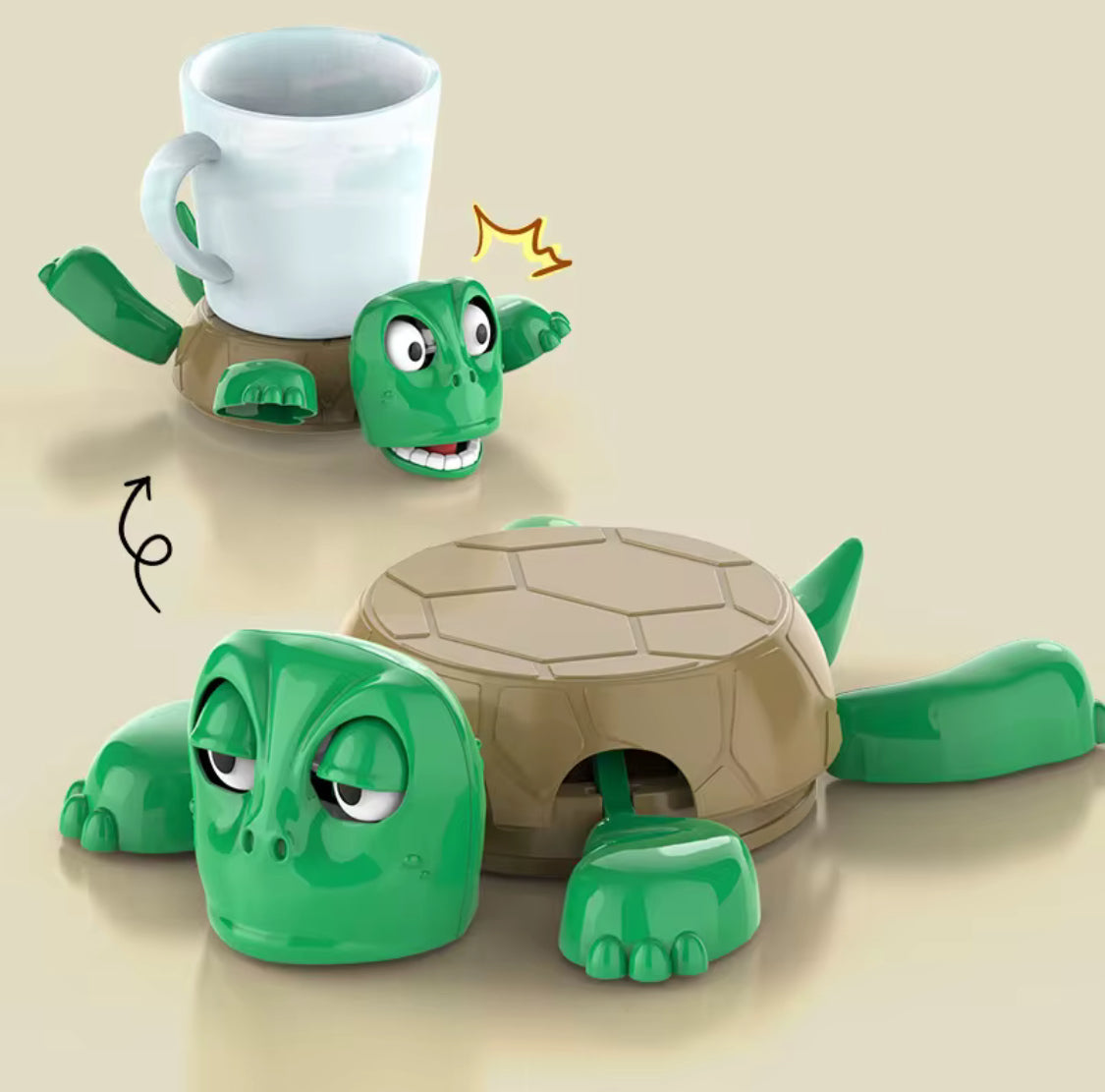 Turtle Glass - Porta Vaso de Tortuga 🐢