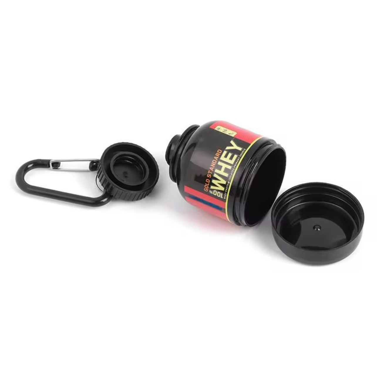 Wheykey mini bote cargador de proteína o creatina