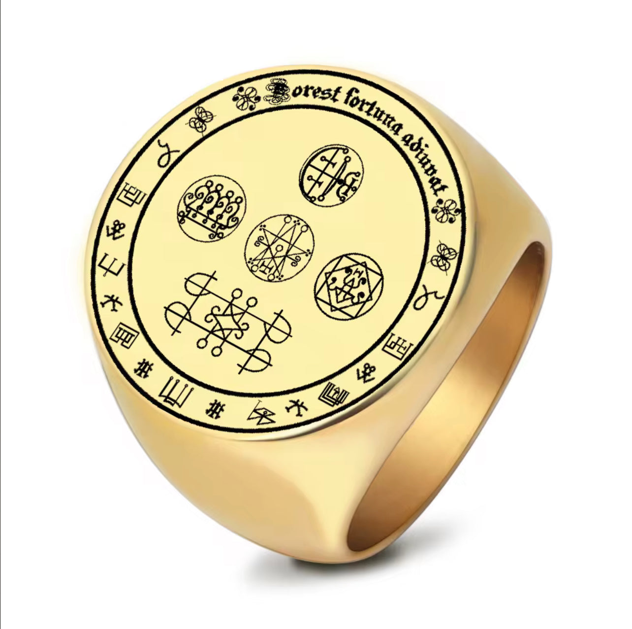 Potente anillo Amuleto de Dinero para Riqueza Abundancia y Prosperidad