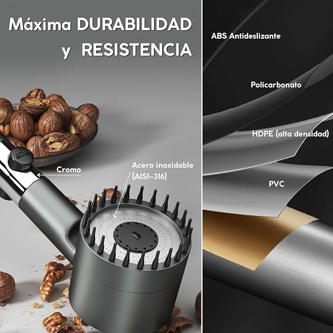 CABEZAL DE DUCHA DE ALTA PRESION / CUIDA TU PIEL Y CABELLO
