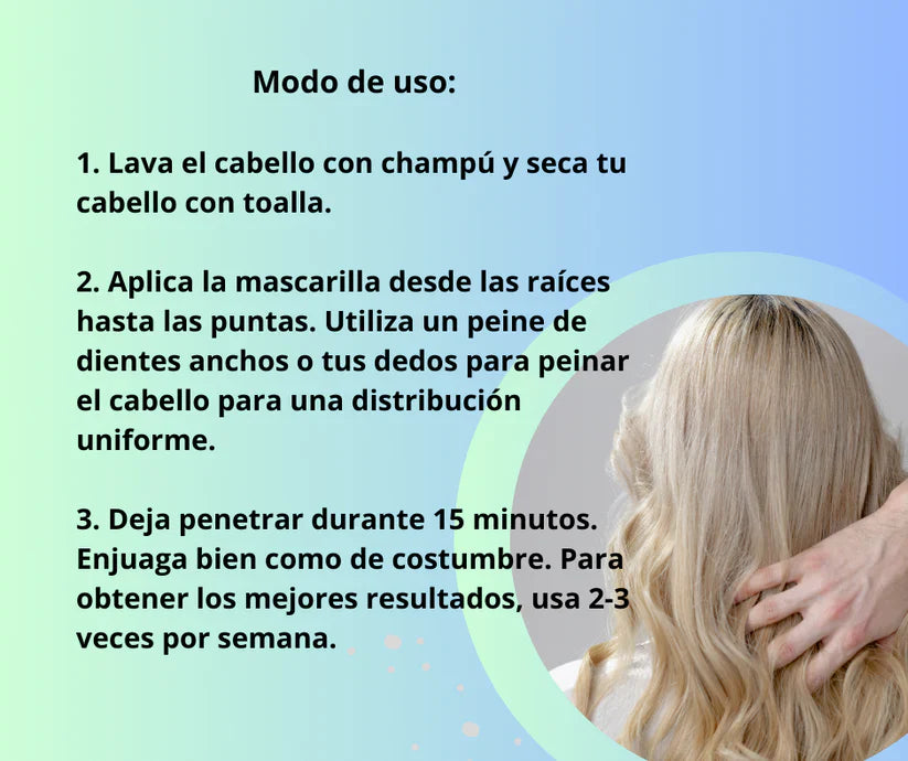 MASCARILLA DE SUPER ALISADO CAPILAR | RECUPERA TU CABELLO