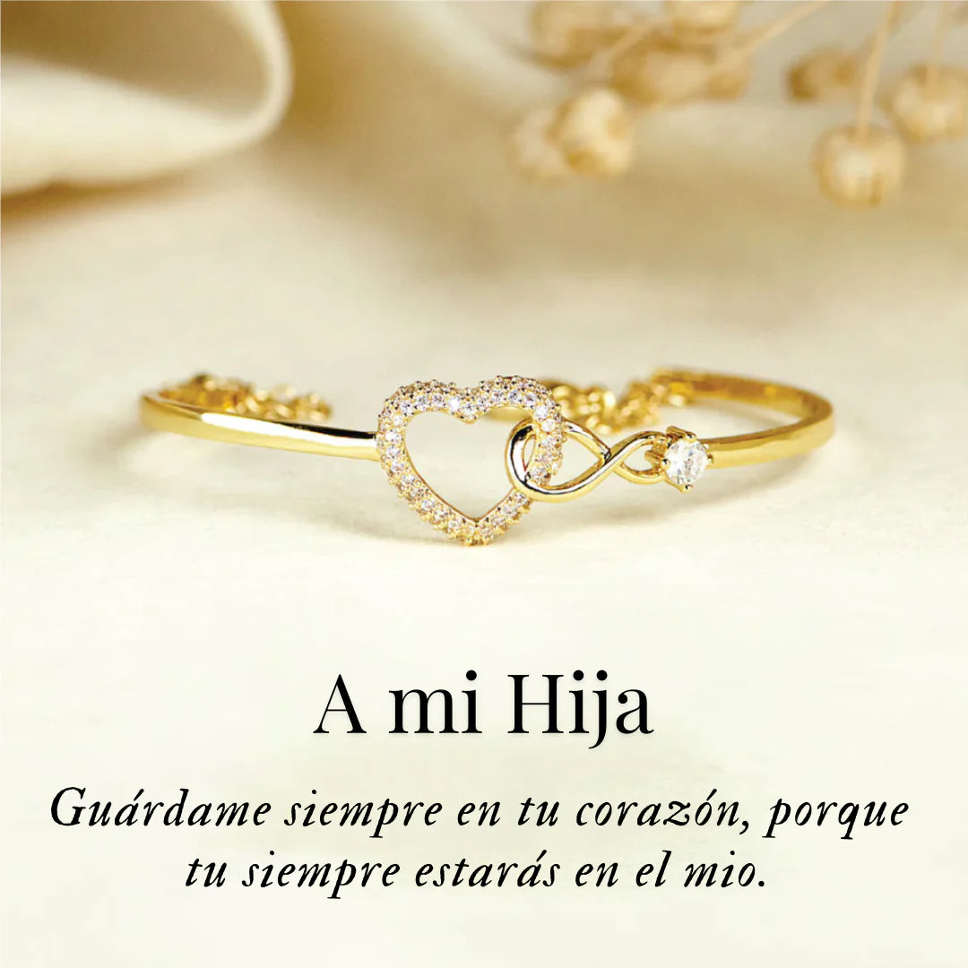 Pulsera "Corazón Infinity" , IDEAL PARA QUIENES AMAMOS
