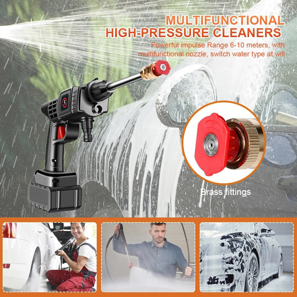 Hidrolavadora portátil CON 2 BATERIAS DE 40V