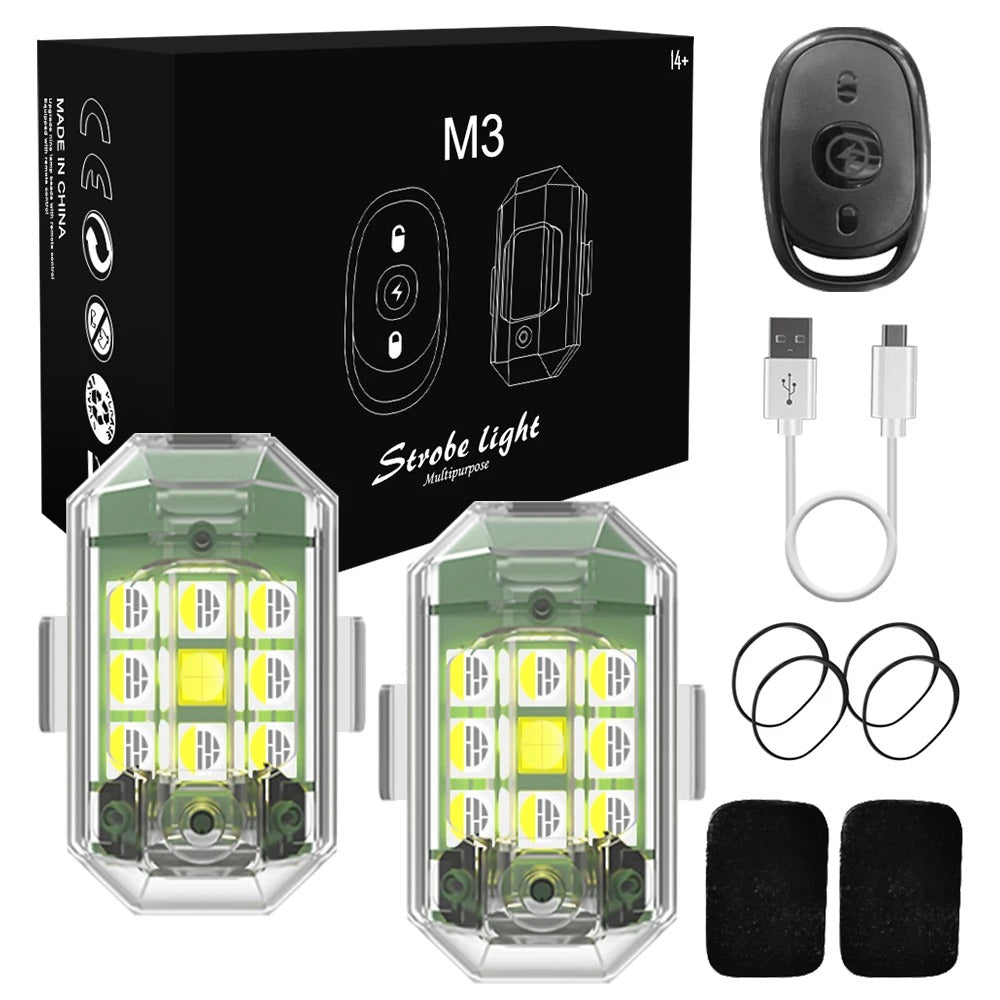LUCES LED INALAMBRICA DE ALTA POTENCIA X 2