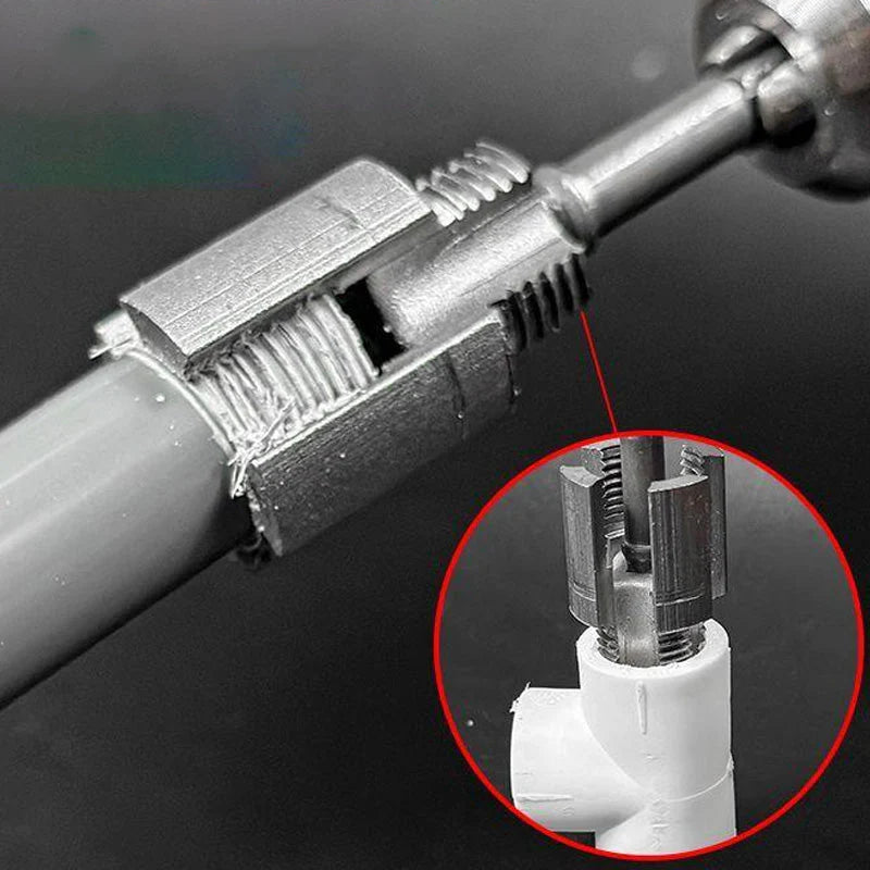 ThreadMaster Herramienta Profesional de Roscado para Tuberías de PVC x2
