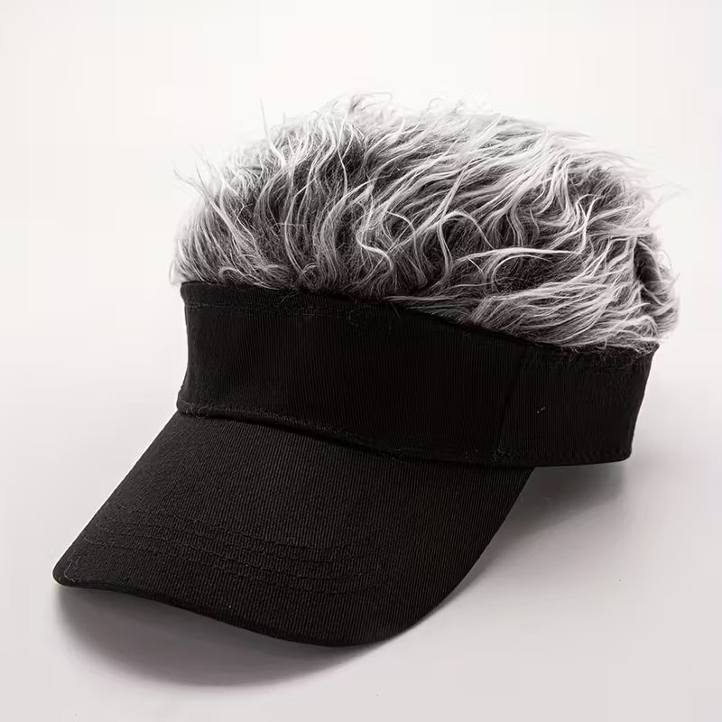 Gorra con cabello| CubreCalvicie