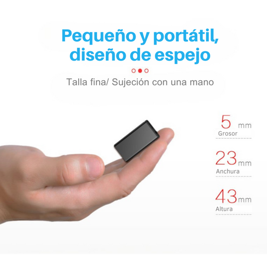 GhostVoice | mini grabadora de voz espía portátil