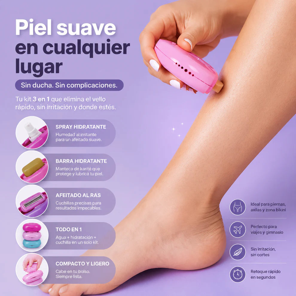 Rasuradora Portátil 3 en 1 | PielPerfecta