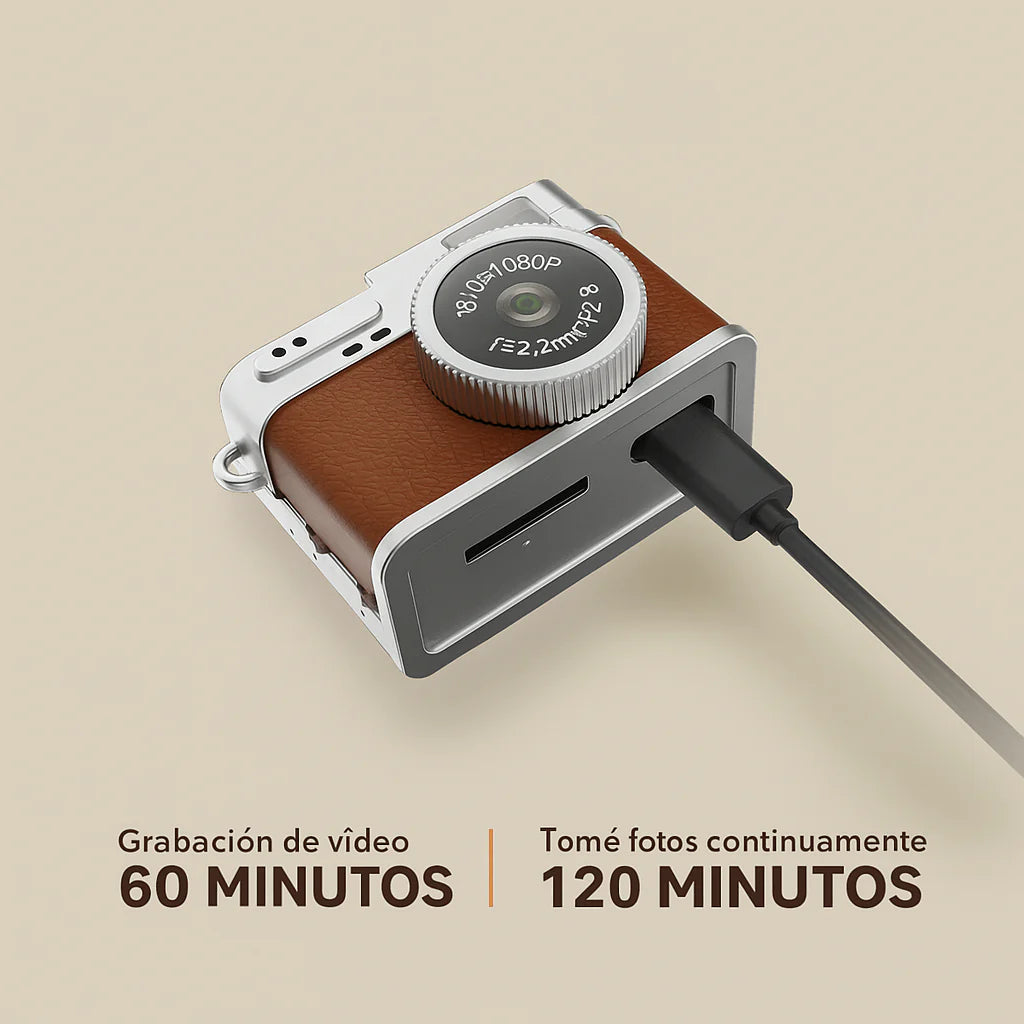 llavero camara retro | Pocket Flick Mini