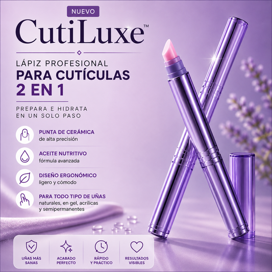 Lapiz de cerámica Profesional para Cutículas 2 en 1 | paquete por 2 unidades