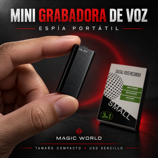 ShadowRec | mini grabadora de voz espia inteligente