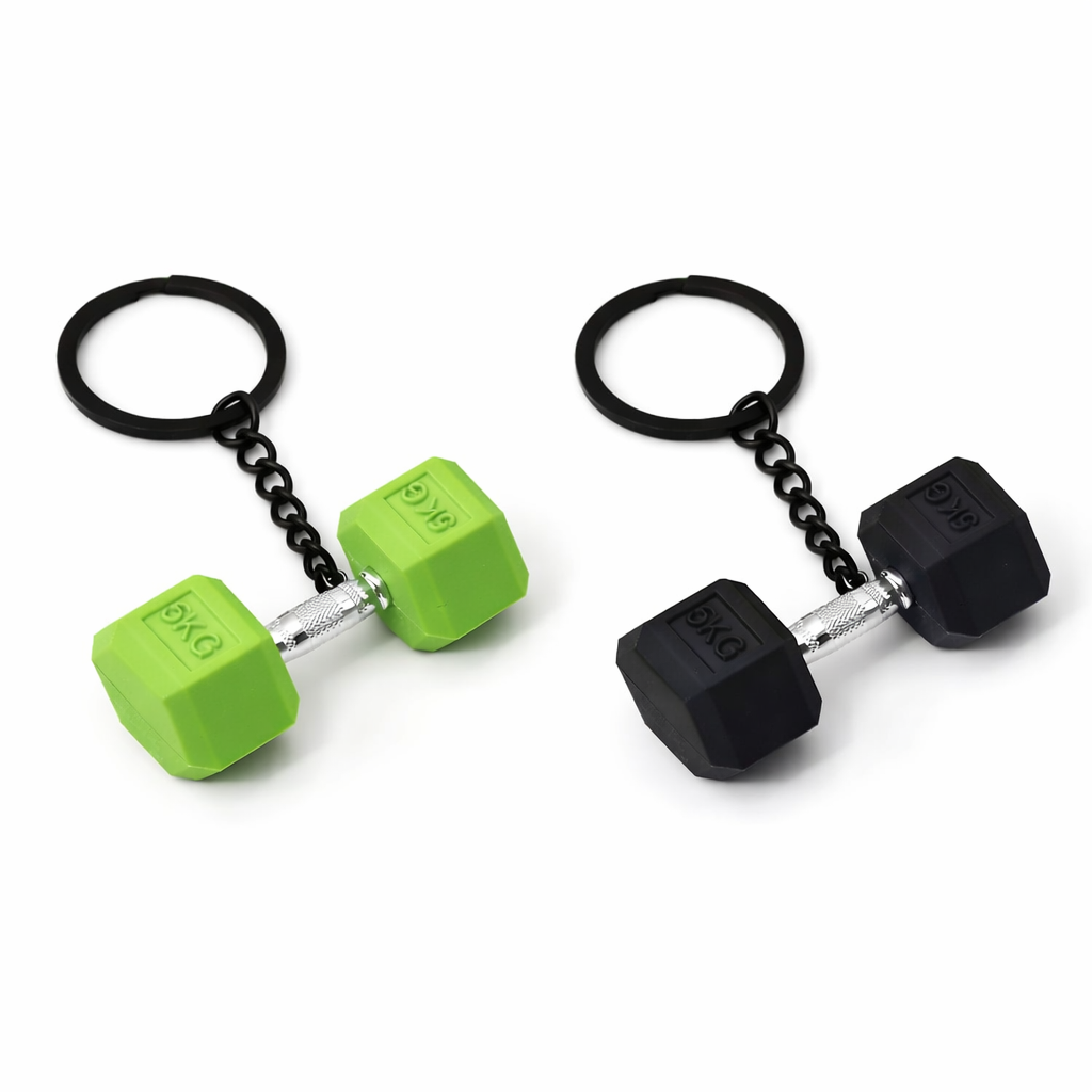 🏋🏻‍♂️ Mini Mancuernas MiniFit™ – Set de 2 Llaveros (Edición Limitada)