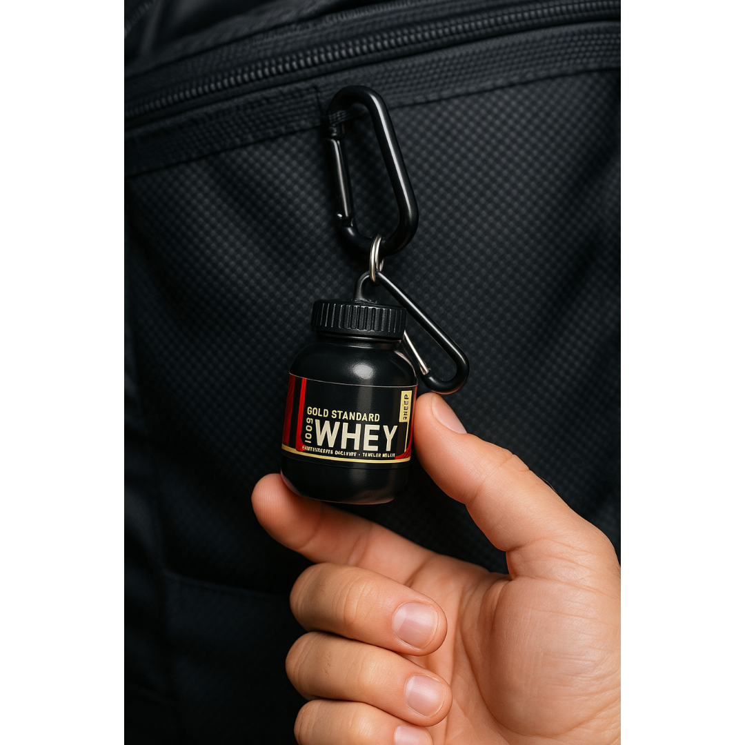 Wheykey mini bote cargador de proteína o creatina