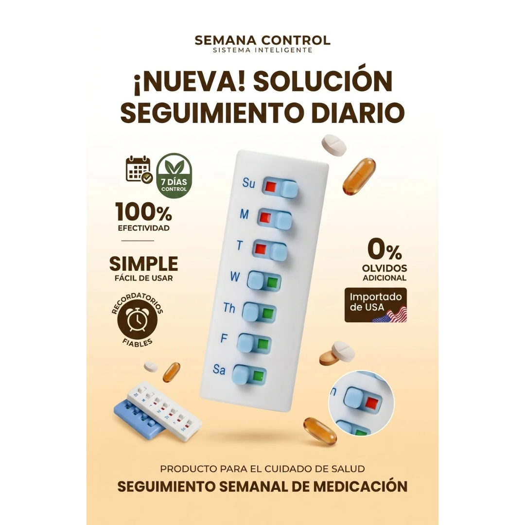 DoseControl | Control Diario de Pastillas X2