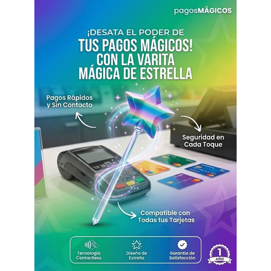 StarPay |  accesorio de barita para tu tarjeta