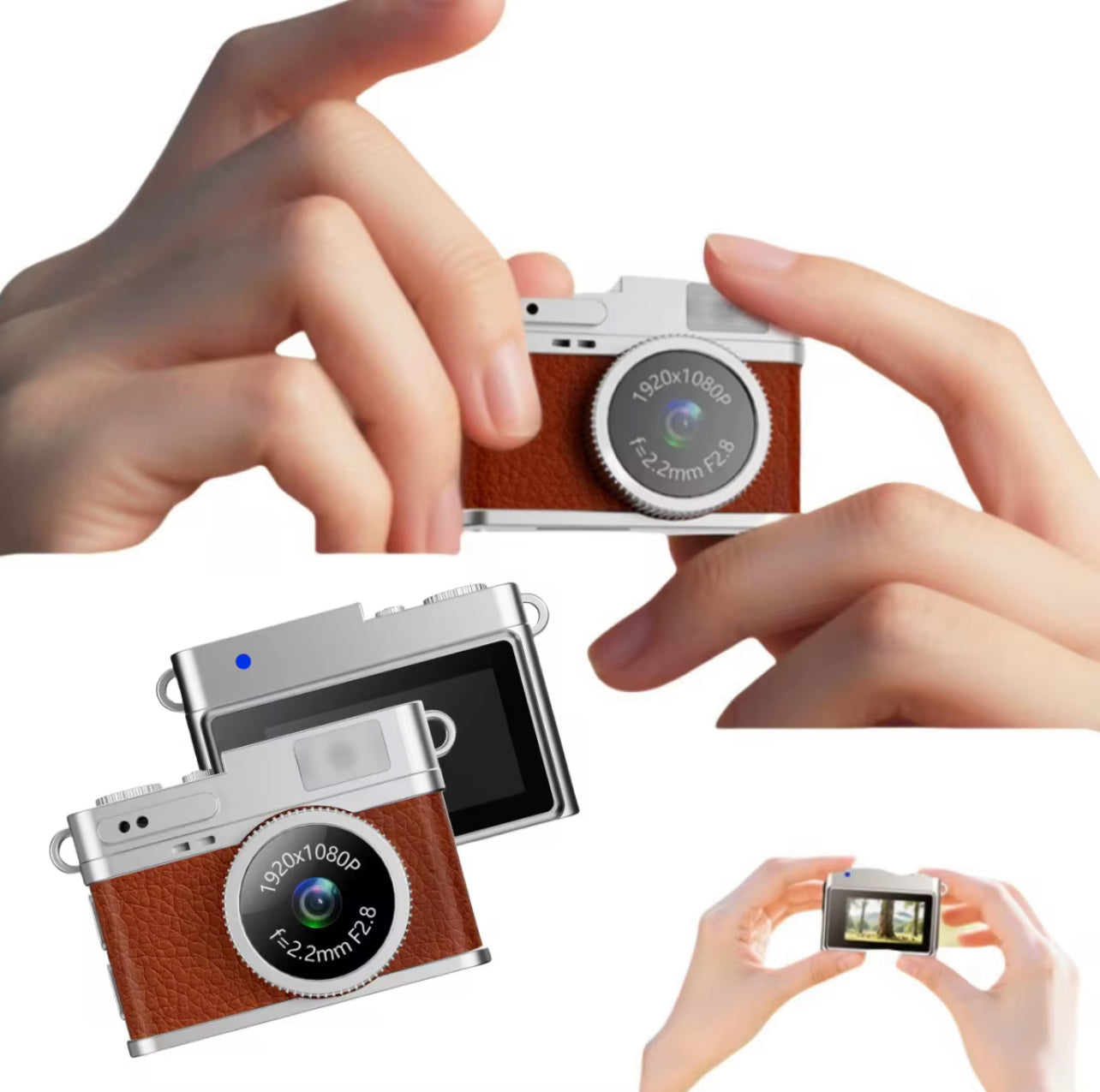 llavero camara retro | Pocket Flick Mini