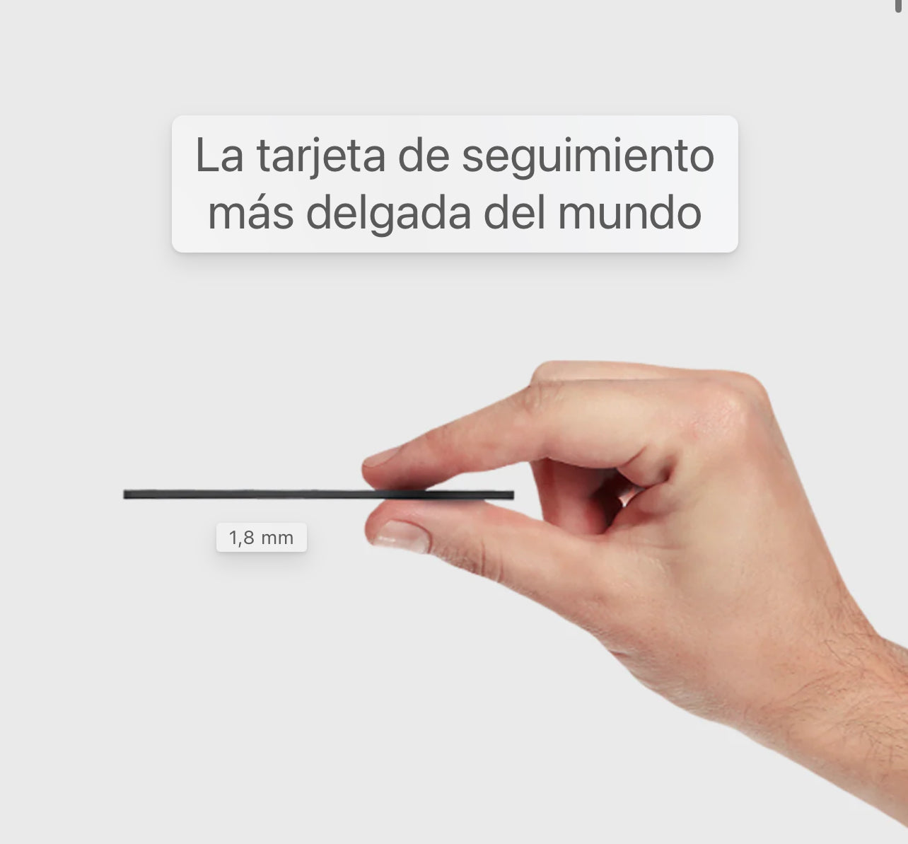 Tarjeta Smart Card : tarjeta ultra-delgada que localiza tu billetera o maleta