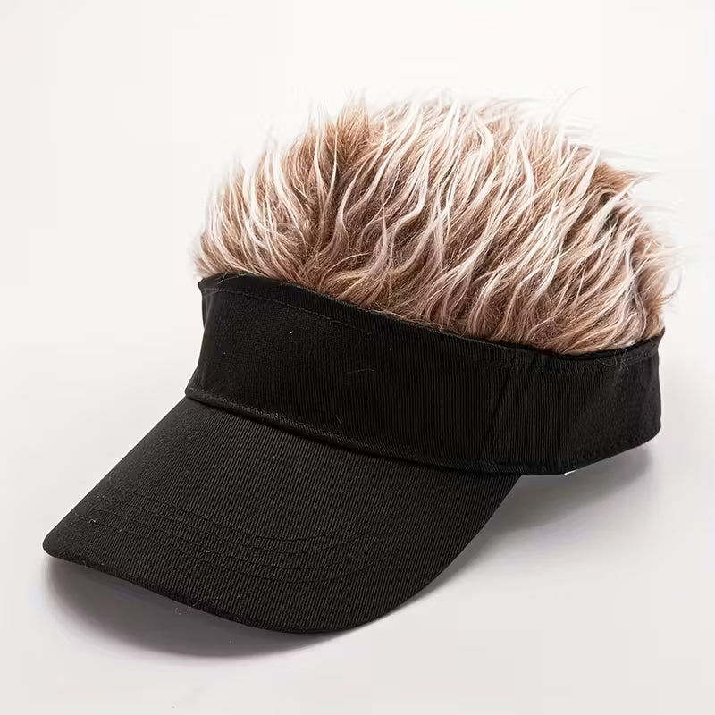 Gorra con cabello| CubreCalvicie