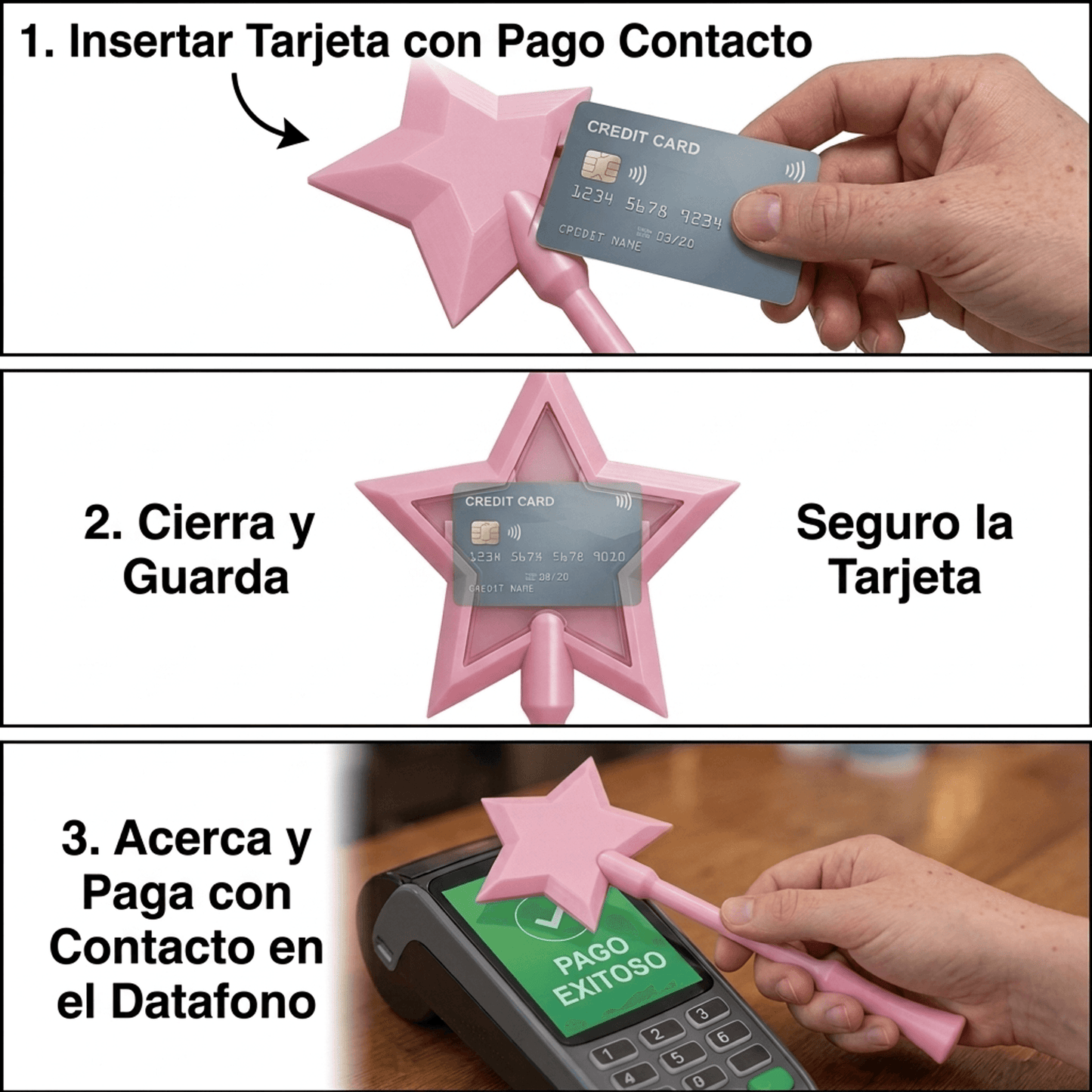 StarPay |  accesorio de barita para tu tarjeta